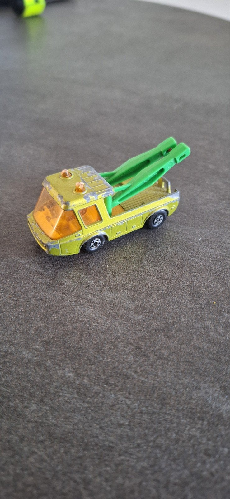Matchbox Superfast Nr. 74 Toe Joe Takelwagen 1972, Hobby en Vrije tijd, Ophalen of Verzenden, Gebruikt