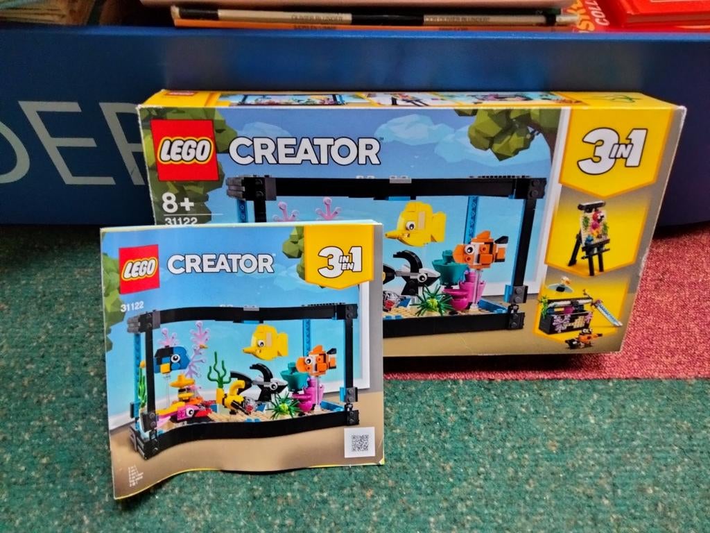 Lego Creator DOOS en BOEKJE ( geen lego inhoud ), Kinderen en Baby's, Speelgoed | Duplo en Lego, Ophalen of Verzenden