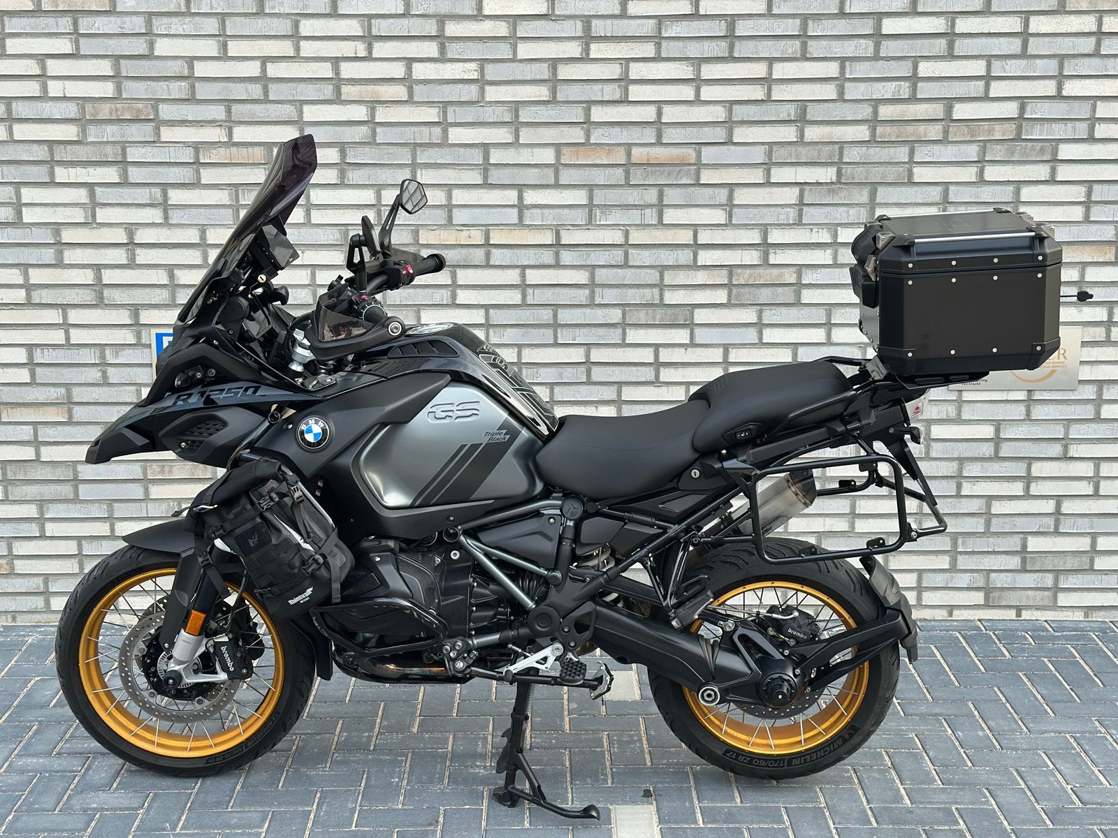 BMW R1250 GS Adventure - TRIPLE BLACK, Motoren, Motoren | BMW, 2 cilinders, Gebruikt, Particulier, Meer dan 35 kW
