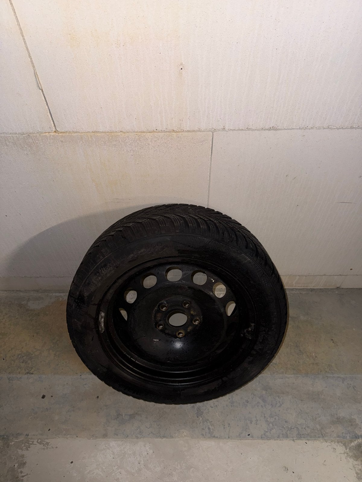 Winterband reservewiel thuiskomer - 205/55 R16, Auto diversen, Ophalen, Gebruikt