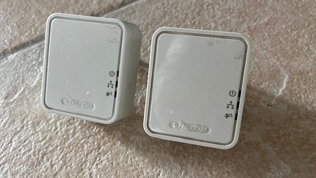 Sitecom mini homeplug 500 mbps ln-550 2 stuks, Ophalen of Verzenden, Gebruikt