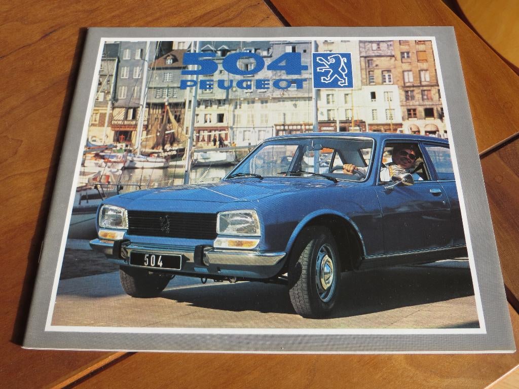 Folder Peugeot 504, 504 Break 1981-1982, als nieuw!, Boeken, Auto's | Folders en Tijdschriften, Zo goed als nieuw, Peugeot, Ophalen of Verzenden