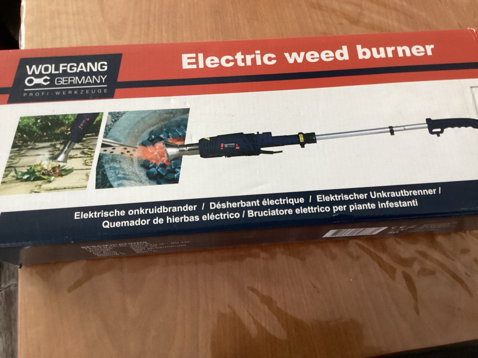 Wolfgang Germany Elektrische Onkruidbrander 2000W, Ophalen, Nieuw