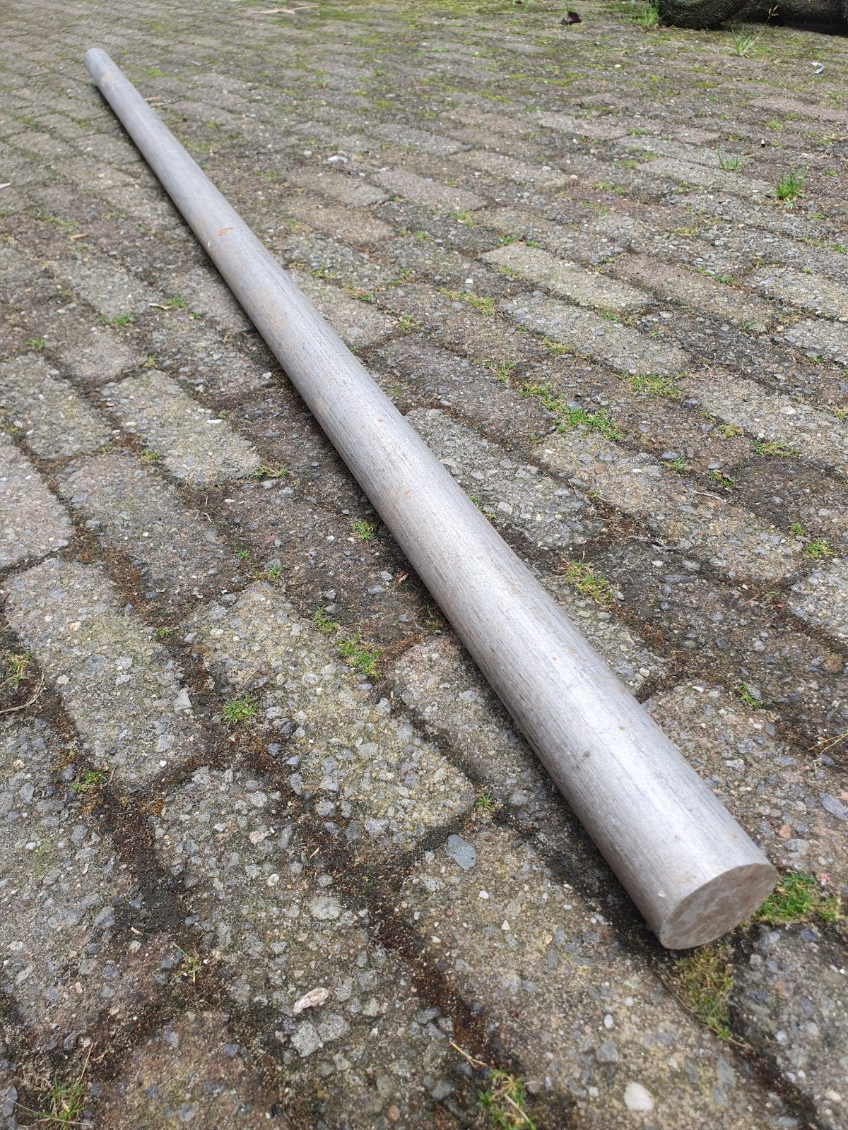 aluminium 36mm rond 138cm lang massief, Ophalen, Aluminium