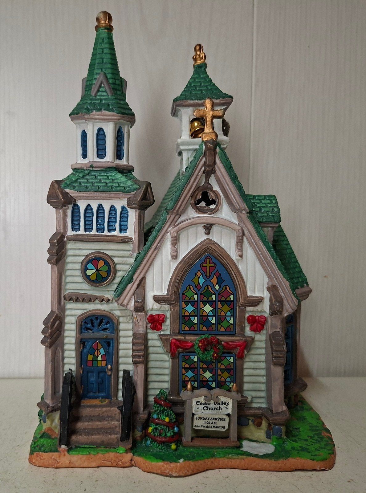 Lemax "Cedar Valley Church", Ophalen of Verzenden, Zo goed als nieuw