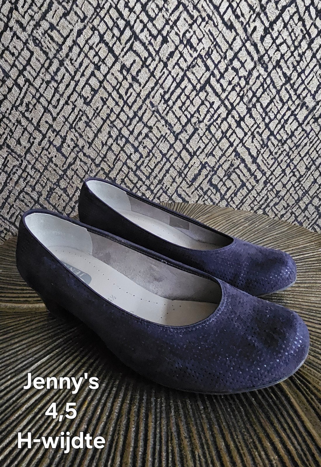 Jenny ballerina's, maat 41.5, H-wijdte, Kleding | Dames, Overige kleuren, Jenny, Gedragen, Ballerina's
