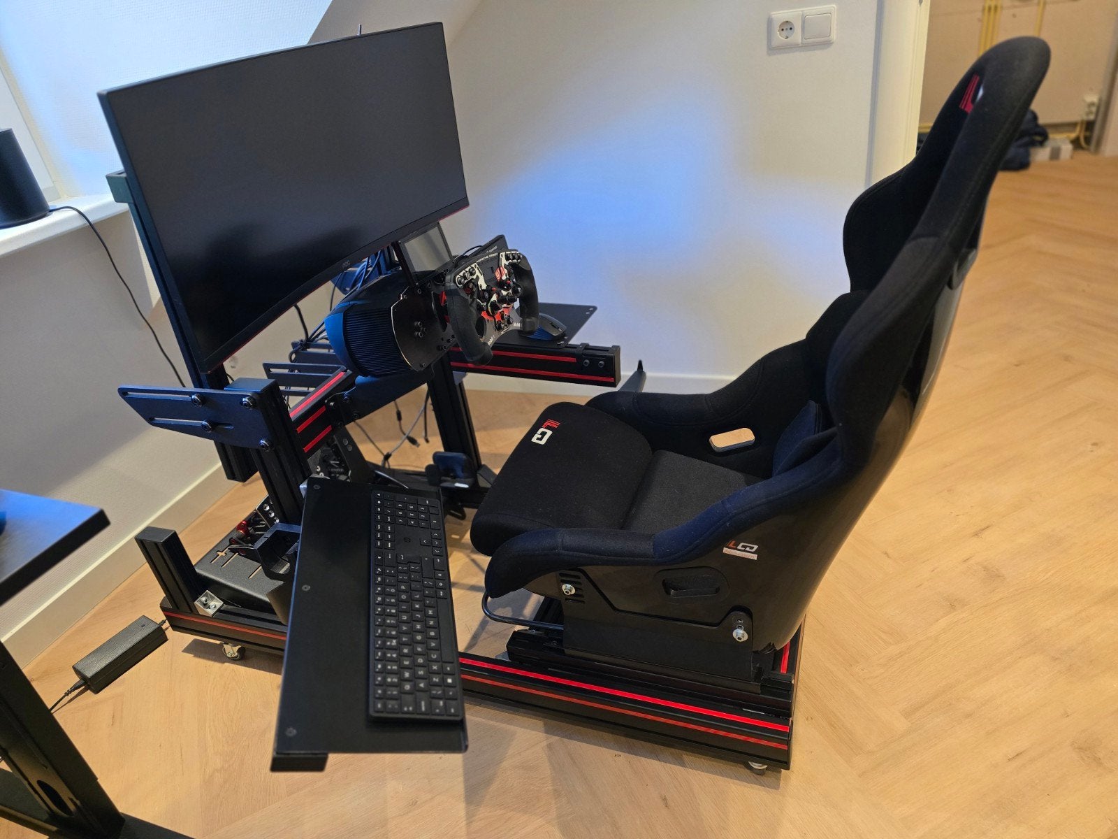 Simlab GT1 Evo Compleet + Fanatec set + VR bril, Ophalen of Verzenden