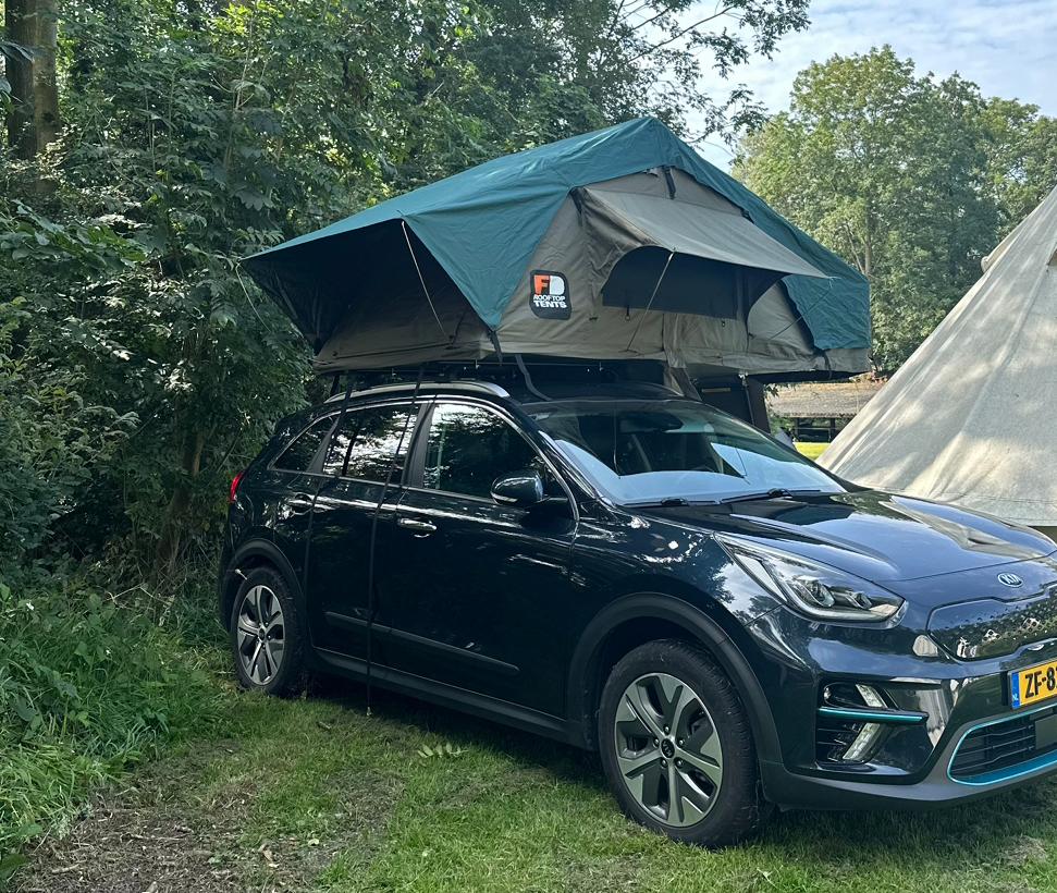 Daktent te huur – avontuur zonder camper | compleet, Caravans en Kamperen, Tenten, Ophalen, Nieuw, Tot en met 2