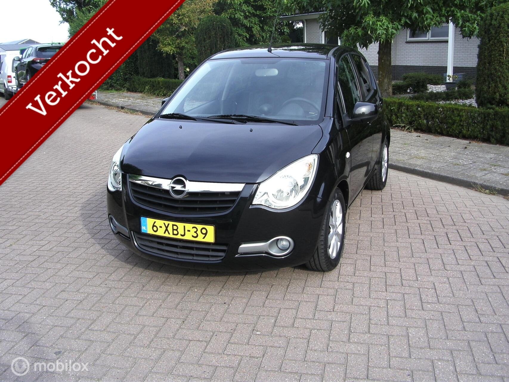 Opel Agila 1.2 Blitz bj 2014 30026 km nap boekjes kompleet, Voorwielaandrijving, Stof, 4 cilinders, 965 kg