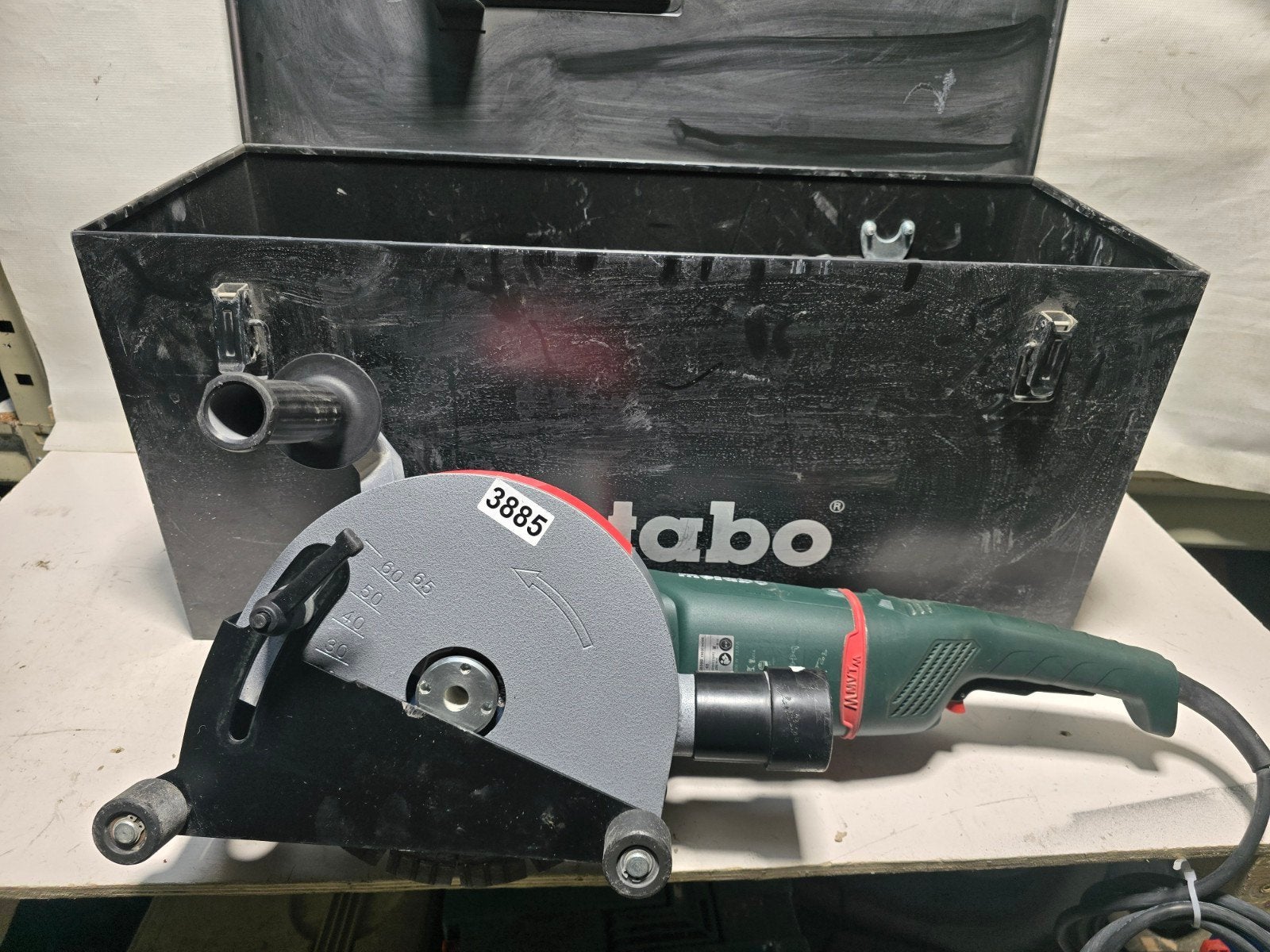 metabo zwaar muurfrees sleuvenfrees 230mm sleuvenzaag, Ophalen of Verzenden, N.v.t, Metabo gereedschap, N.v.t