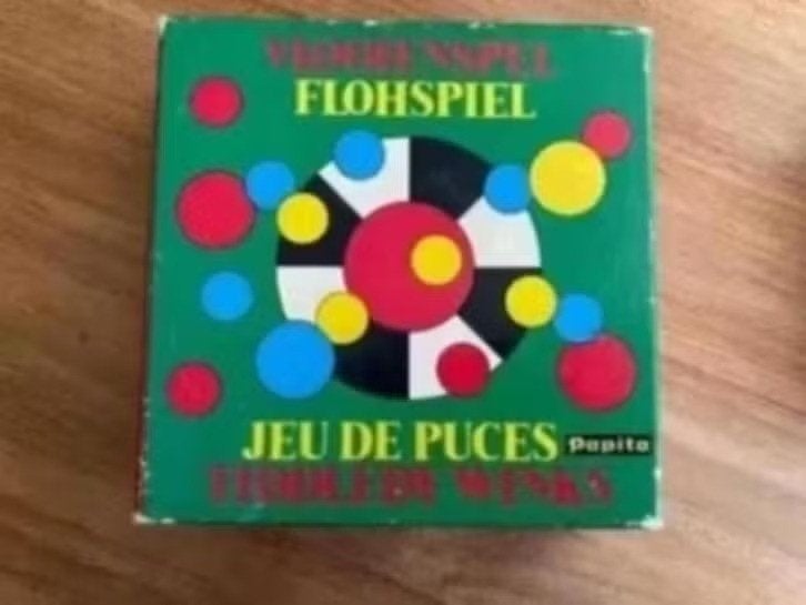 Vlooienspel (vintage ), Hobby en Vrije tijd, Ophalen of Verzenden, Gebruikt