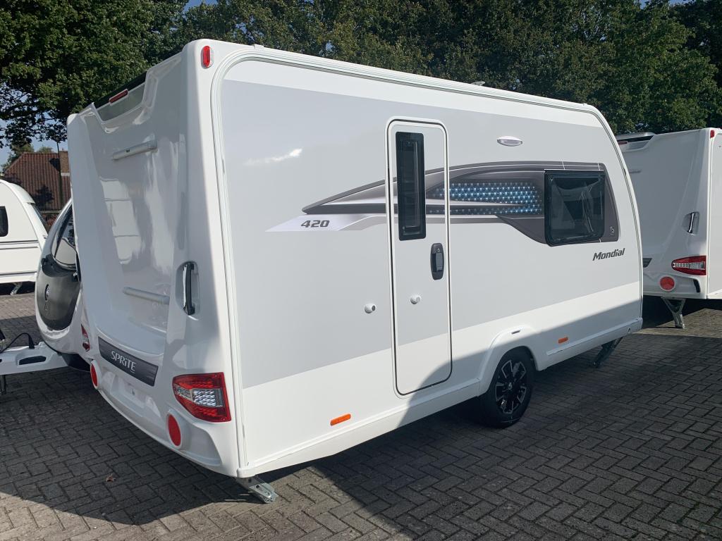 Sprite Mondial 420 SE Model 2026, Standaardzit, Tot en met 2, Bedrijf, Schokbreker