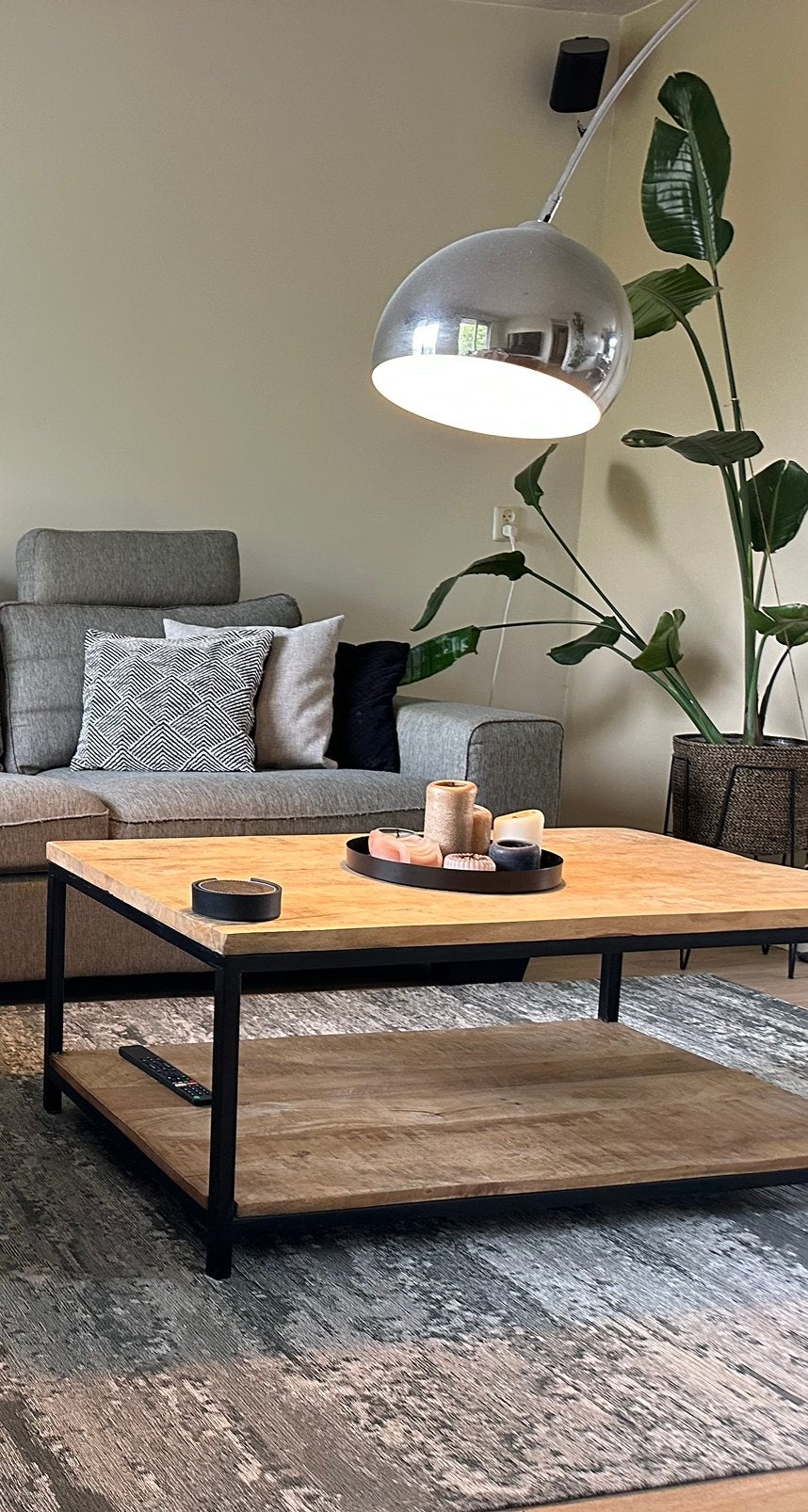 Prachtige salontafel, Huis en Inrichting, Tafels | Salontafels, Ophalen, 100 tot 150 cm, 50 tot 100 cm, Zo goed als nieuw