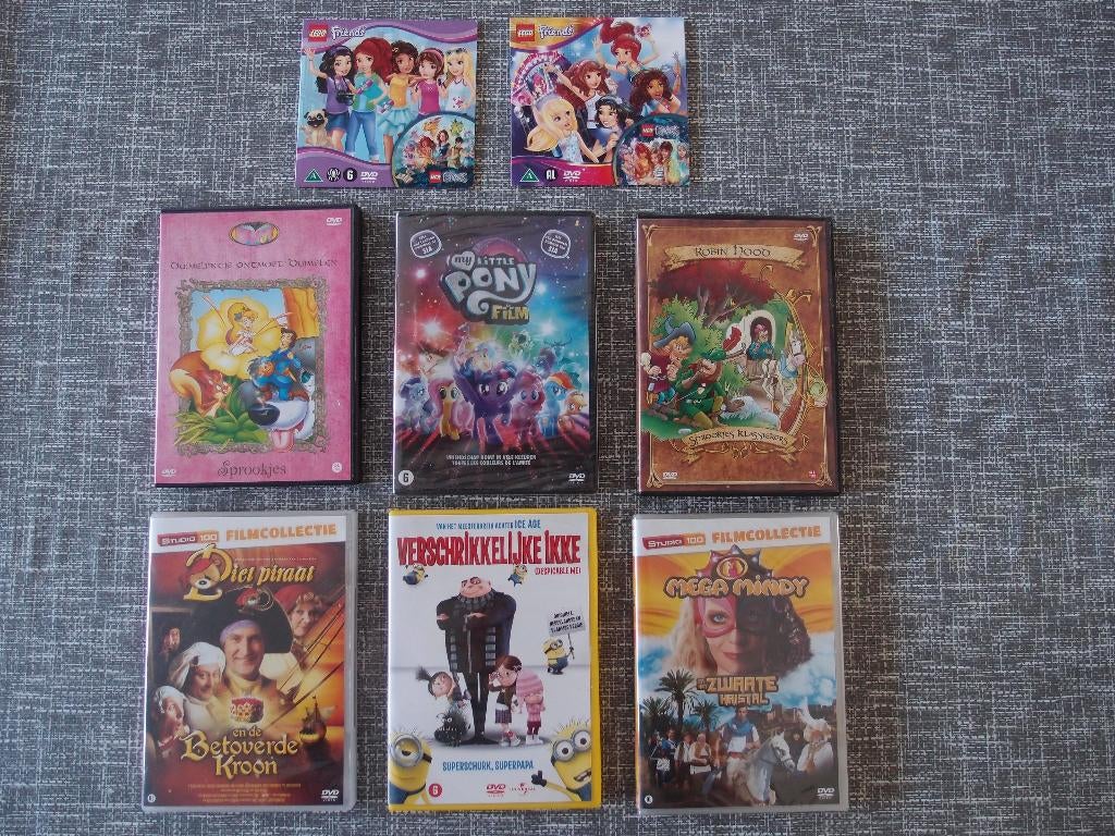 DVDpakket kinder DVD's - oa Verschrikkelijke Ikke Mega Mindy, Tekenfilm, Alle leeftijden, Boxset, Overige soorten