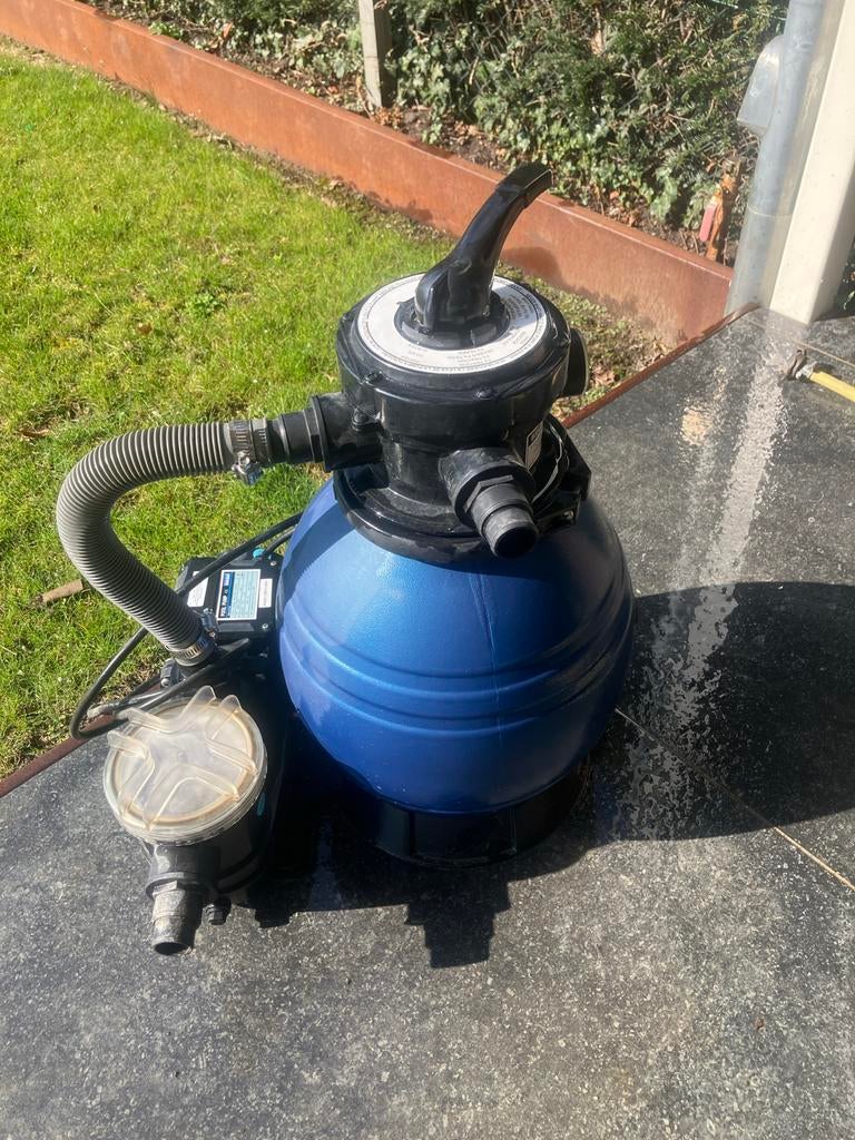 Waterland zwembadpomp met zand/glas filter, Tuin en Terras, Zwembad-toebehoren, Ophalen, Gebruikt, Zwembadpomp