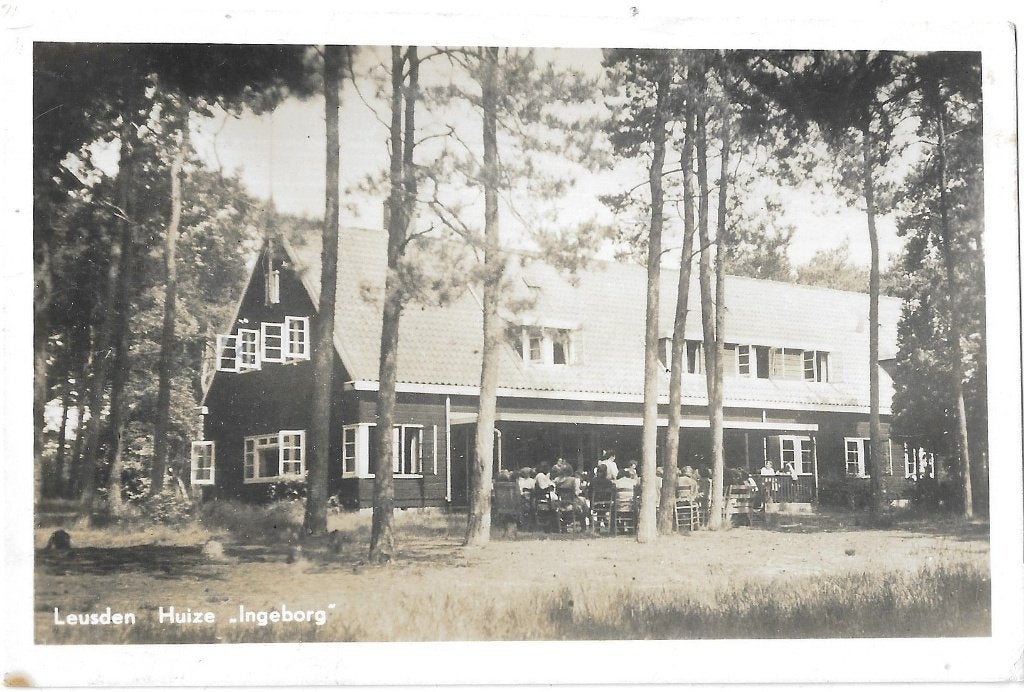 AK Leusden - Huize Ingeborg, Verzenden, 1940 tot 1960, Gelopen, Utrecht
