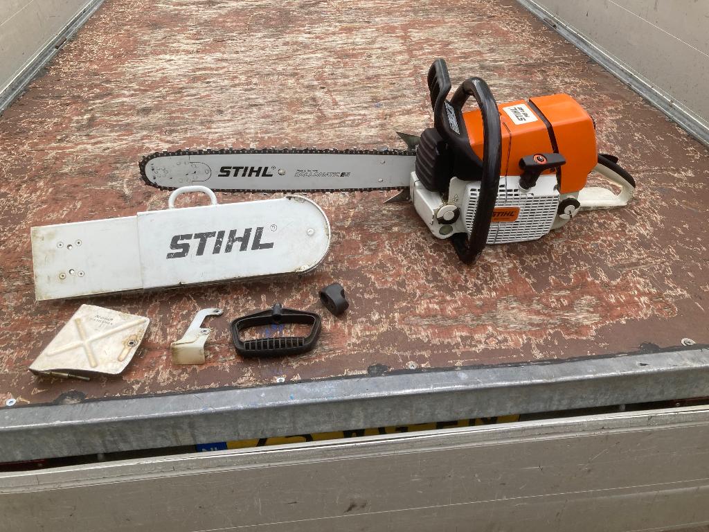 Stihl MS 460 RHD uitvoering , weinig gebruikt , top staat!!!, Ophalen, Zo goed als nieuw, Overige soorten, Stihl
