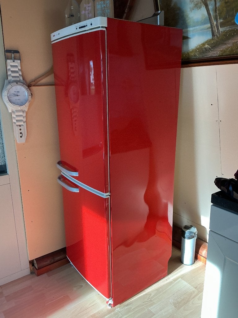 Koel vries combinatie, Witgoed en Apparatuur, Koelkasten en IJskasten, Ophalen, Gebruikt, 60 cm of meer, 100 tot 150 liter