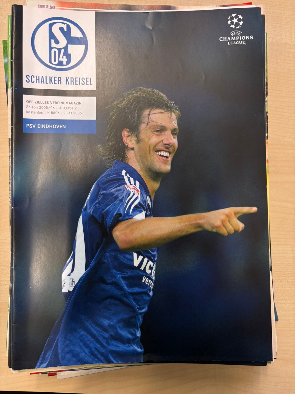 Schalke 04 - PSV programmaboekje, Verzamelen, Ophalen of Verzenden, Zo goed als nieuw, PSV, Boek of Tijdschrift