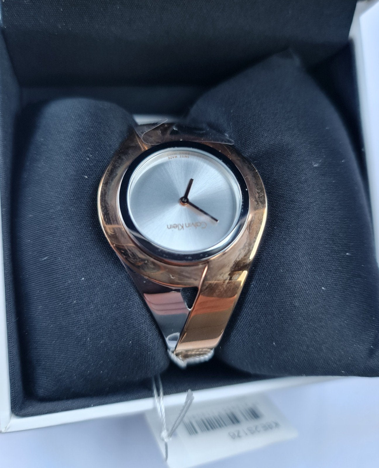 Calvin Klein Dames Horloge & bijpassende Armband, .., Ophalen of Verzenden, Nieuw, Staal, Overige merken