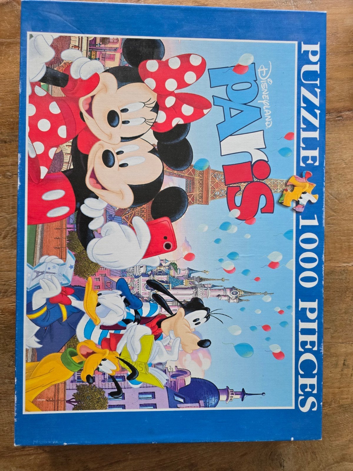 Disneyland Parijs puzzel 1000stukjes., Ophalen of Verzenden, 500 t/m 1500 stukjes