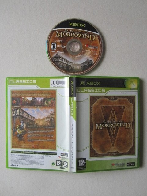 Morrowind Elder Scrolls 3 Xbox, Gebruikt, Vanaf 18 jaar, 1 speler, Ophalen of Verzenden