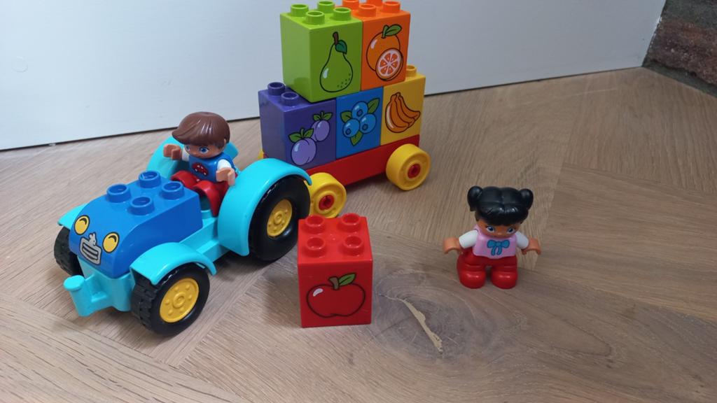 Lego Duplo set 10615 'Mijn eerste tractor', Ophalen of Verzenden, Zo goed als nieuw, Duplo