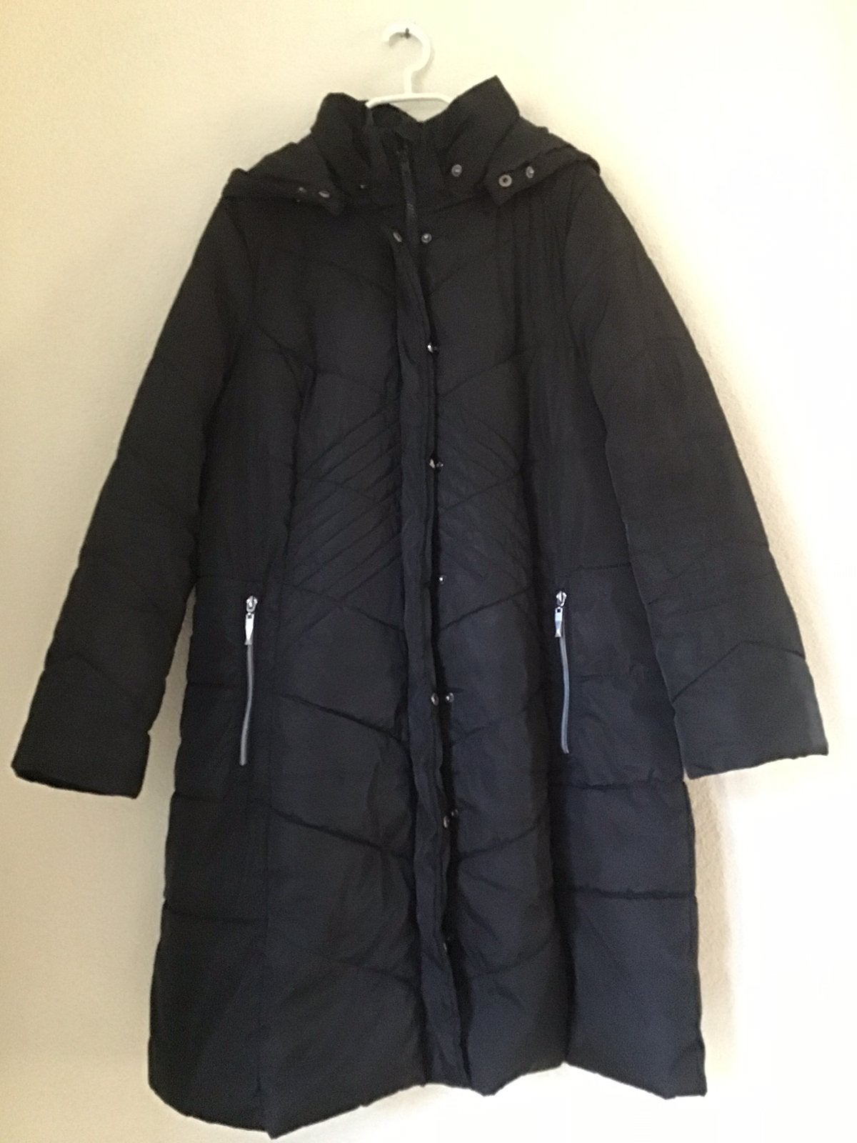 Trend One gewatteerde Jas zwart maat XL, Ophalen of Verzenden, Zo goed als nieuw, Maat 46/48 (XL) of groter, Zwart