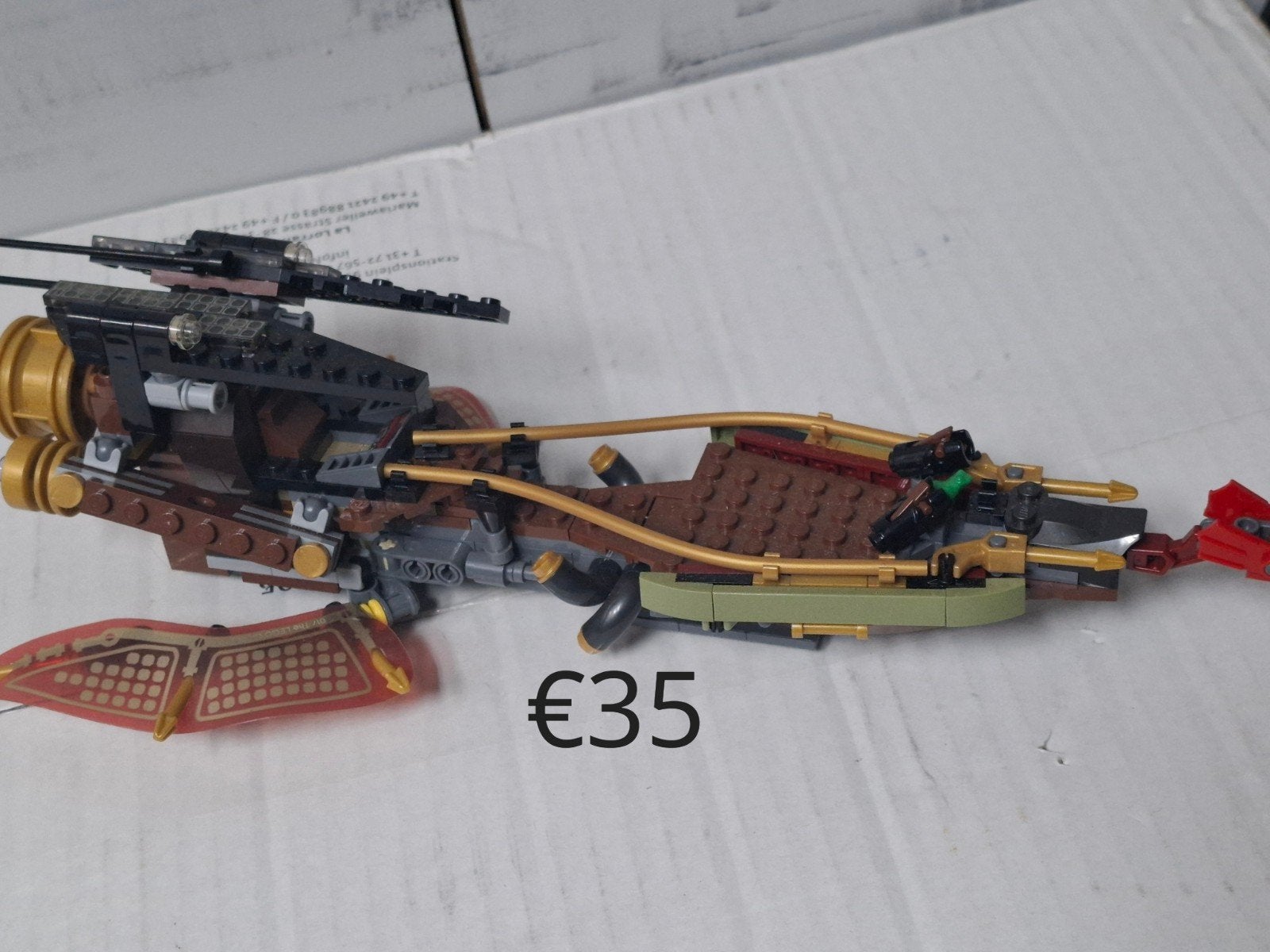 Lego Ninjago 70623 Destiny shadow, Gebruikt, Lego, Ophalen of Verzenden, Compleet
