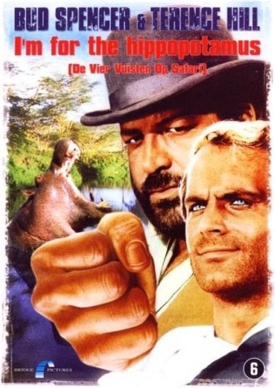 Bud Spencer & Terence Hill - I'm For The Hippopotamus, Alle leeftijden, Ophalen of Verzenden, Zo goed als nieuw, Actiekomedie