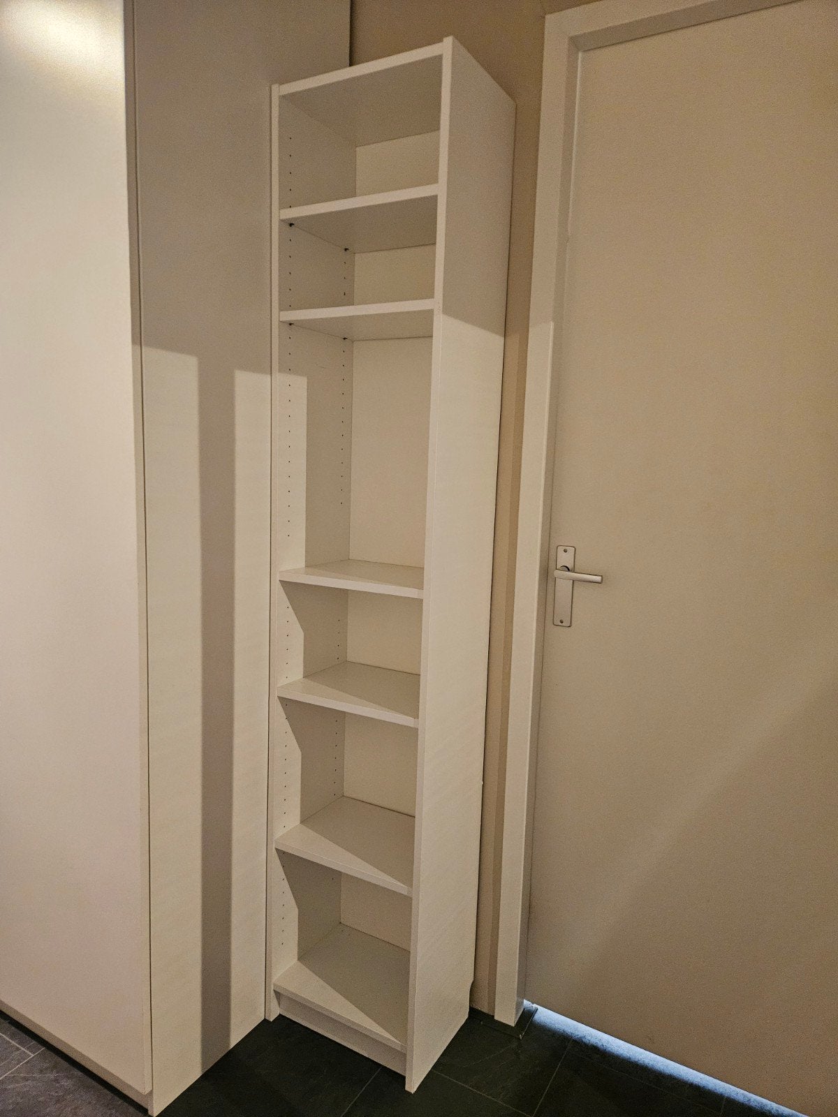 Billy boekenkast wit, Huis en Inrichting, Kasten | Boekenkasten, Ophalen, Met plank(en), Minder dan 50 cm, Gebruikt
