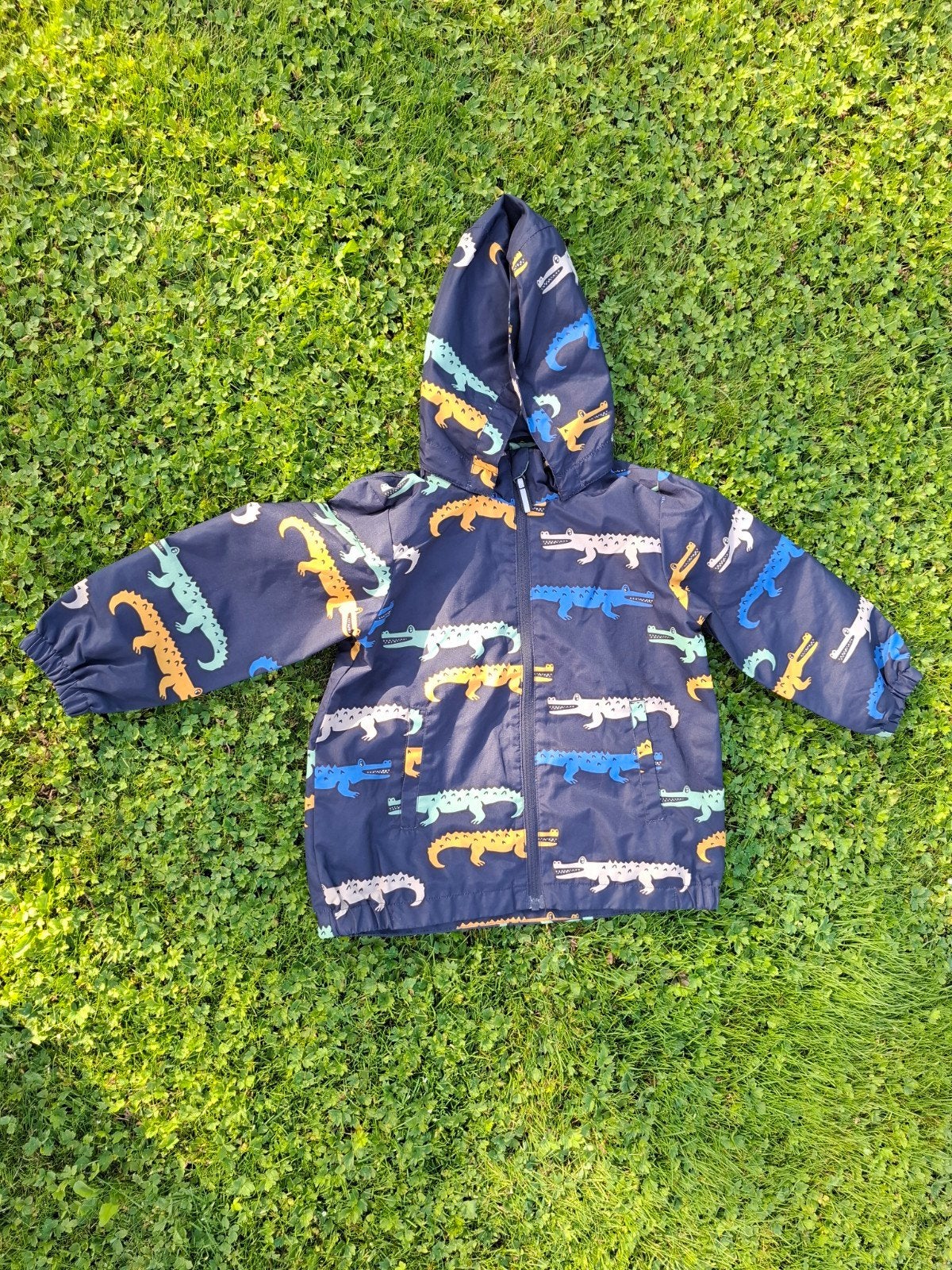 Lindex dunne jas maat 110 met krokodillenprint, Gebruikt, Ophalen of Verzenden, Jas, Lindex
