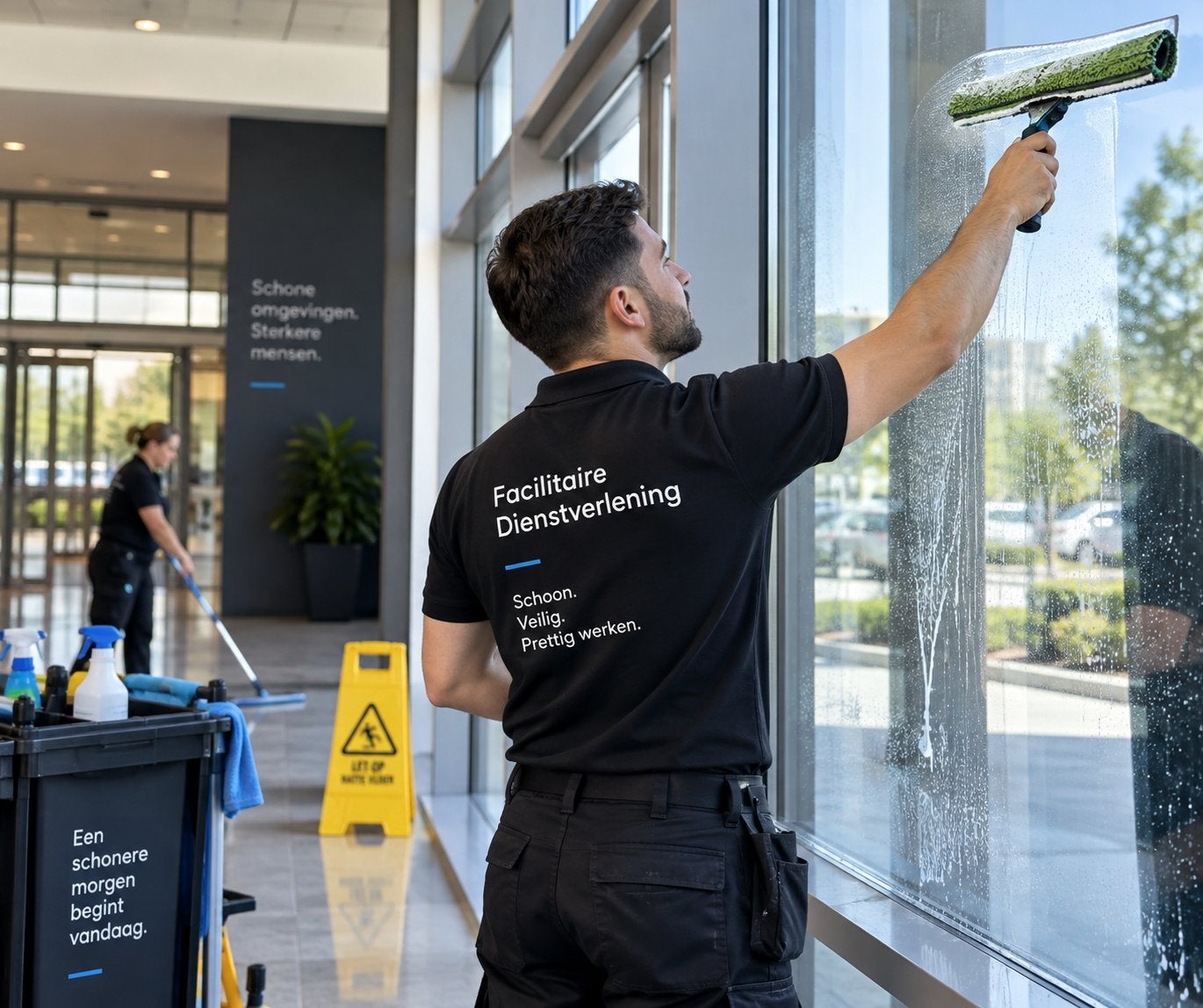 Facilitair dienstverlener / schoonmaker gezocht ! ZZP, Vacatures
