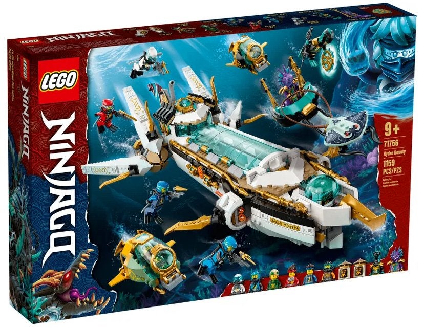 Lego Ninjago Hydro Bounty (71756) NIEUW, Kinderen en Baby's, Speelgoed | Duplo en Lego, Nieuw, Ophalen of Verzenden, Compleet