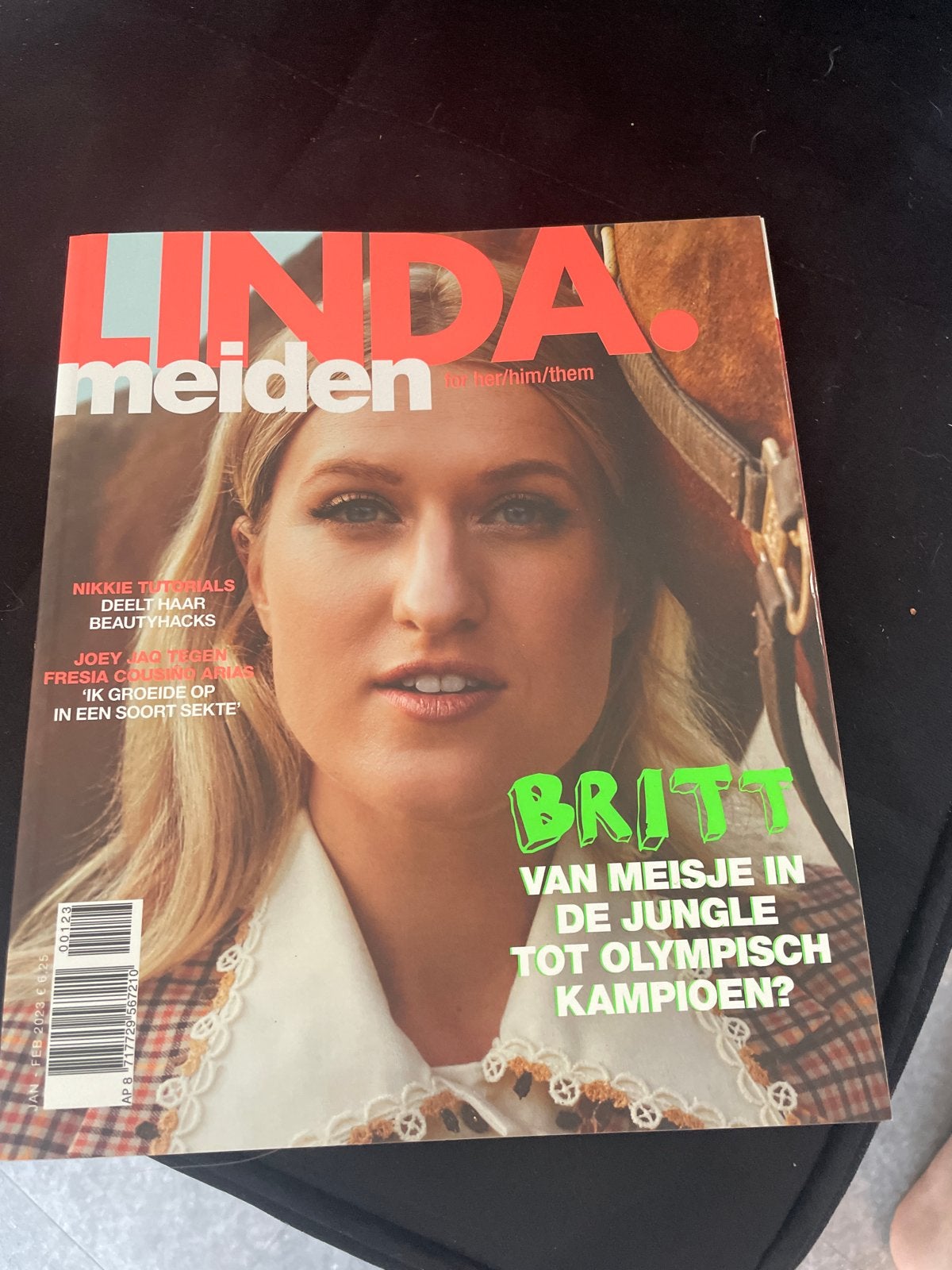 LINDA.meiden magazine - Britt Dekker cover, Ophalen, Gelezen, Glossy