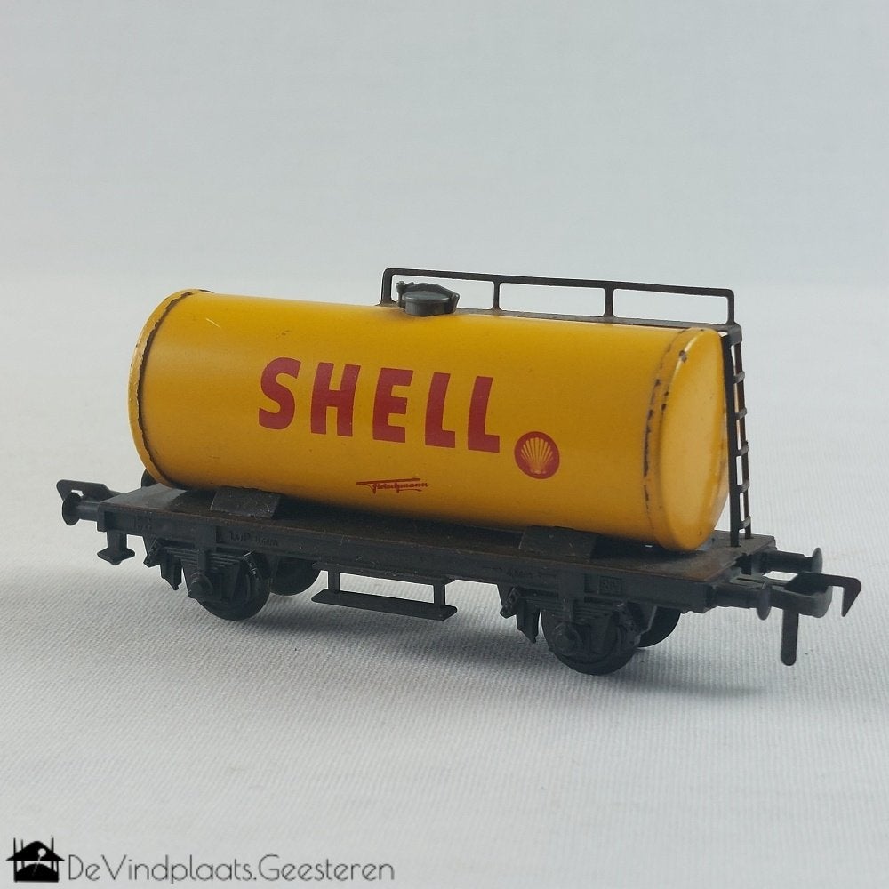 Oude SHELL Fleischmann ketelwagon H0, Gelijkstroom, -, Fleischmann, -