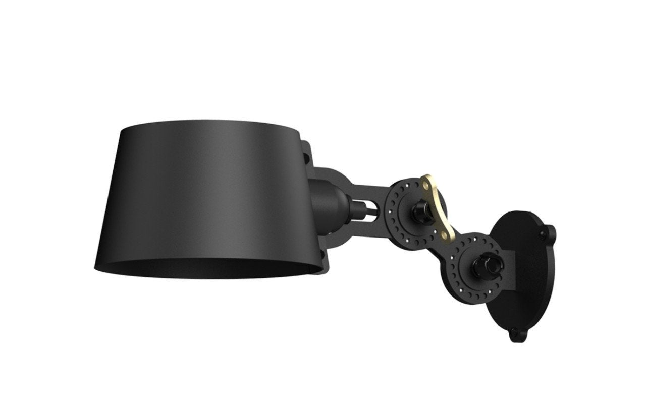 Tonone bolt side fit mini zwarte verstelbare wandlamp met E2, Verzenden, Zwart, E27 (groot), Zo goed als nieuw