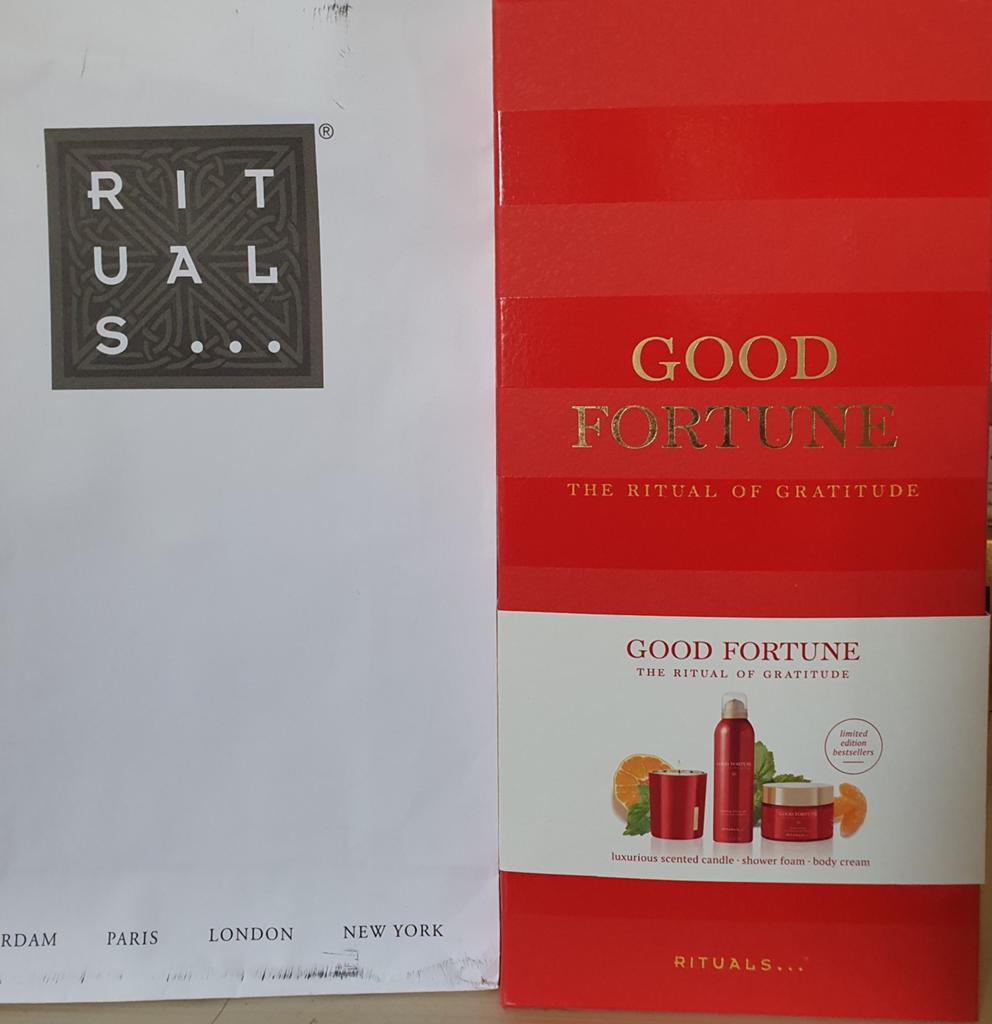 Rituals Good Fortune giftbox nieuw, Sieraden, Tassen en Uiterlijk, Uiterlijk | Lichaamsverzorging, Ophalen, Nieuw, Bodylotion, Crème of Olie