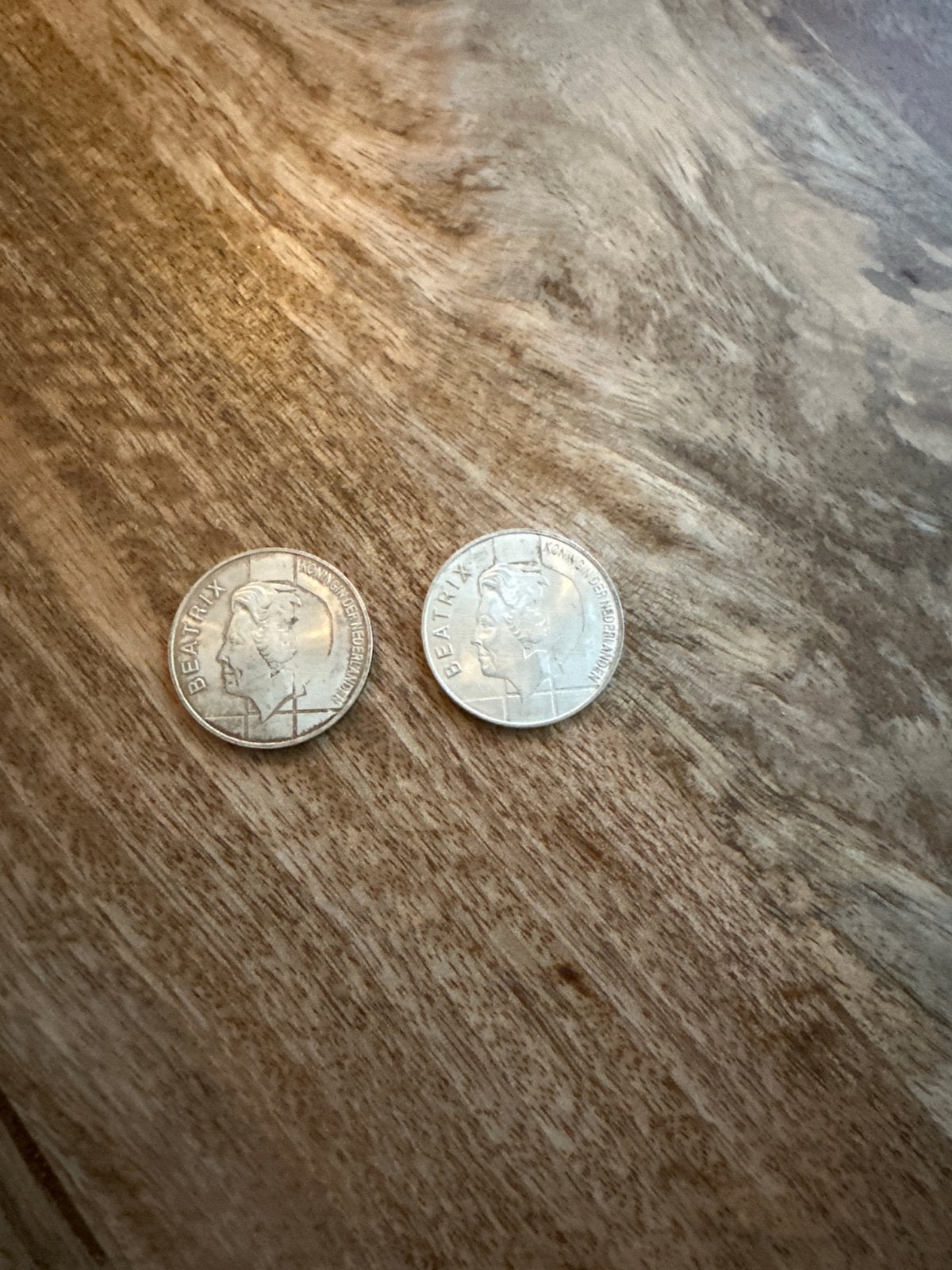 2x Zilveren Tientje (10 Gulden Beatrix) –, Koningin Beatrix, Zilver, Ophalen of Verzenden, Losse munt
