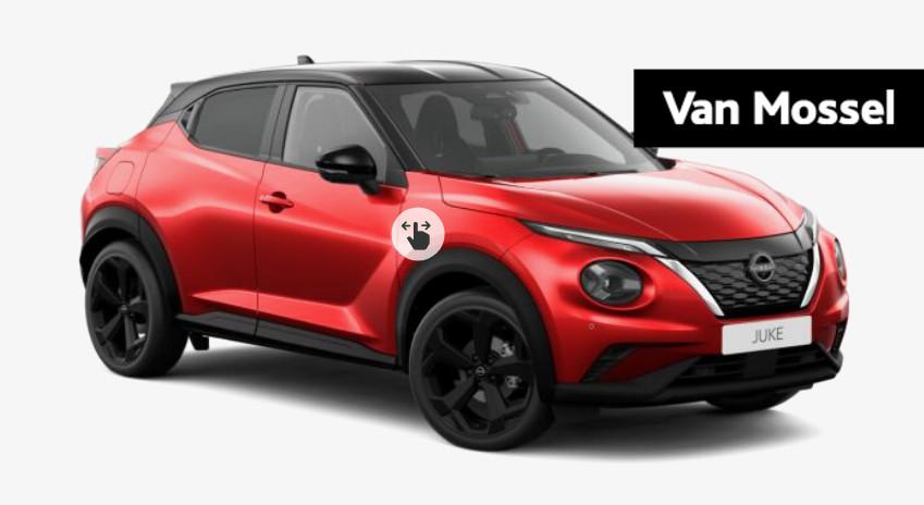 Nissan Juke 1.6 Hybrid N-Design | Rijklaarprijs! | Nieuw uit, Auto's, Nissan, 1330 kg, Stof, Euro 6, Bedrijf