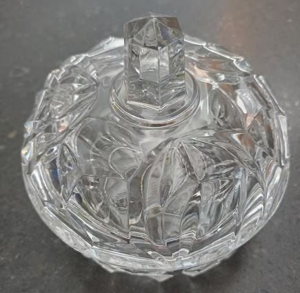 Bonbonschaaltje, suikerpot, glas zgan, Ophalen, Overige typen, Overige stijlen, Glas