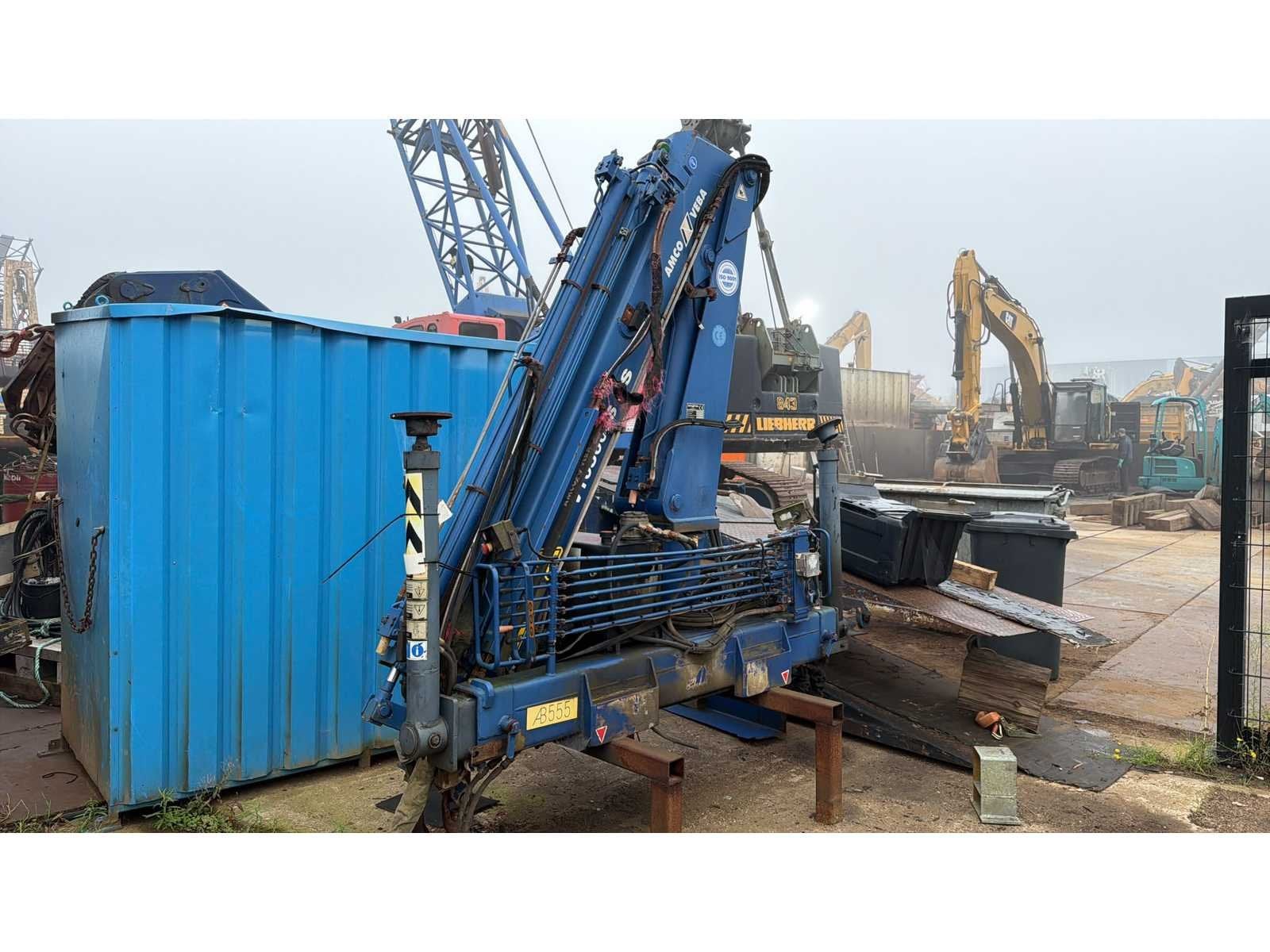 Amco Veba V105003S 5.2T hydraulische autolaadkraan, Gebruikt