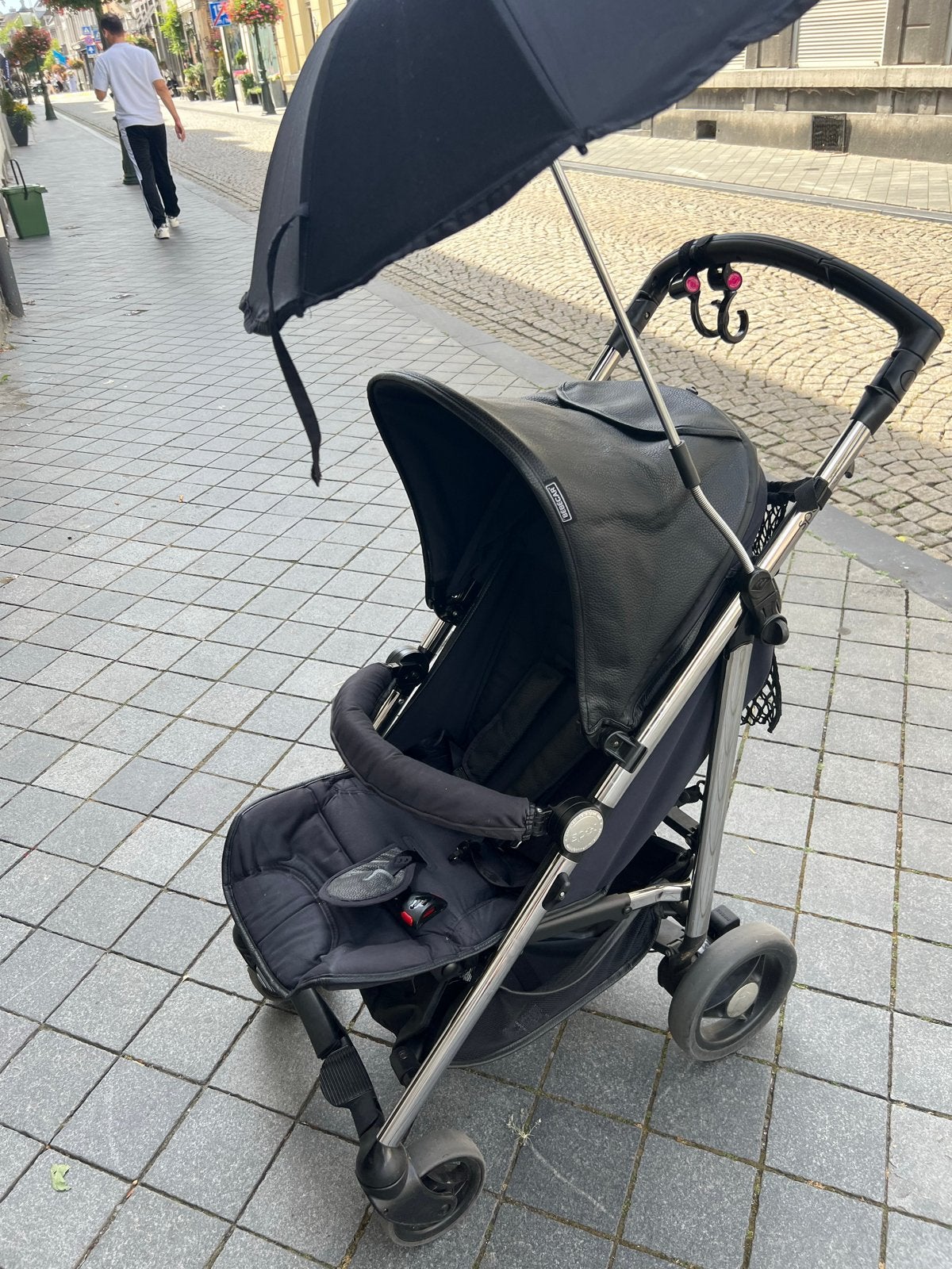 Bebecar SpotTech Kinderwagen met Accessoires, Gebruikt, Combiwagen, Met reiswieg, Ophalen