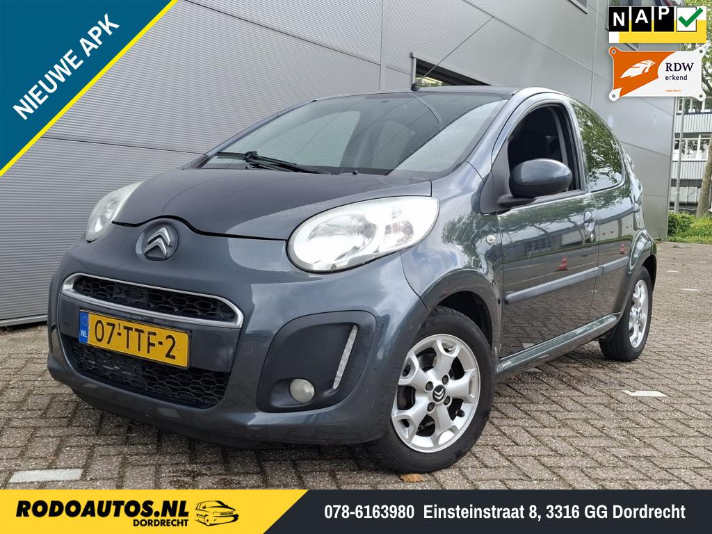 Citroën C1 1.0 First Edition 5Drs Airco Nw APK ✅, Emergency brake assist, Euro 5, Gebruikt, 4 stoelen