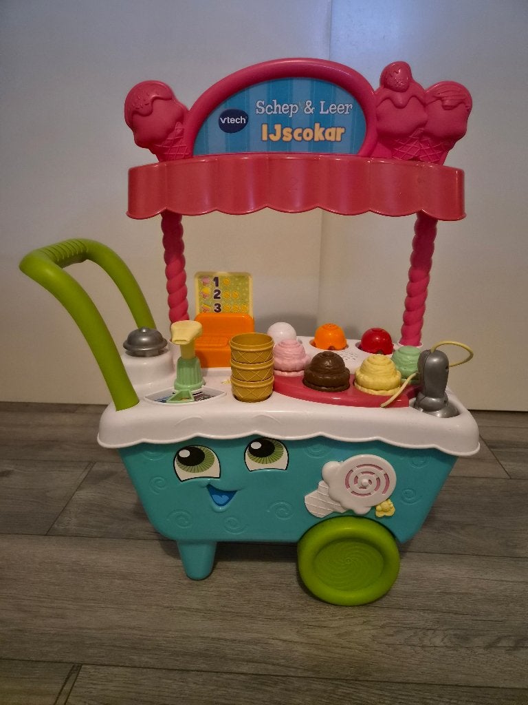Vtech ijscokar, Kinderen en Baby's, Speelgoed | Vtech, Ophalen, Zo goed als nieuw, 6 maanden tot 2 jaar