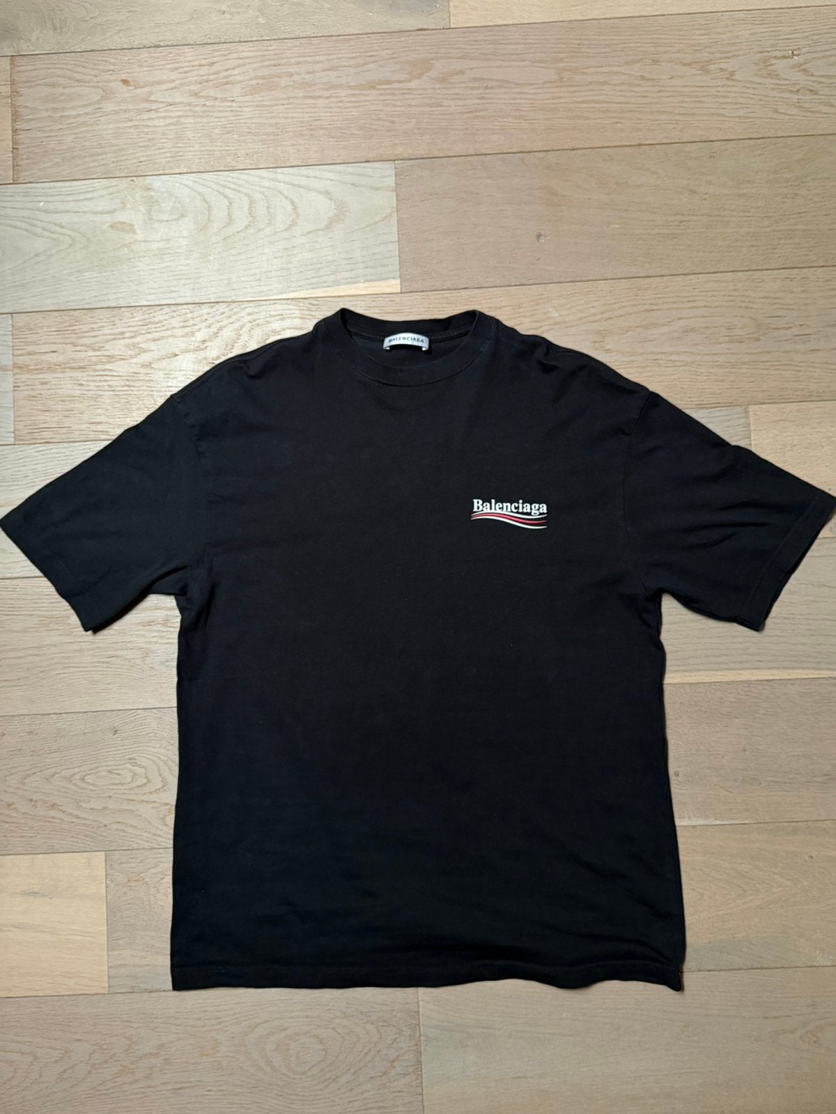 Origineel Balenciaga t-shirt unisex model, Zwart, Ophalen of Verzenden, Zo goed als nieuw, Korte mouw