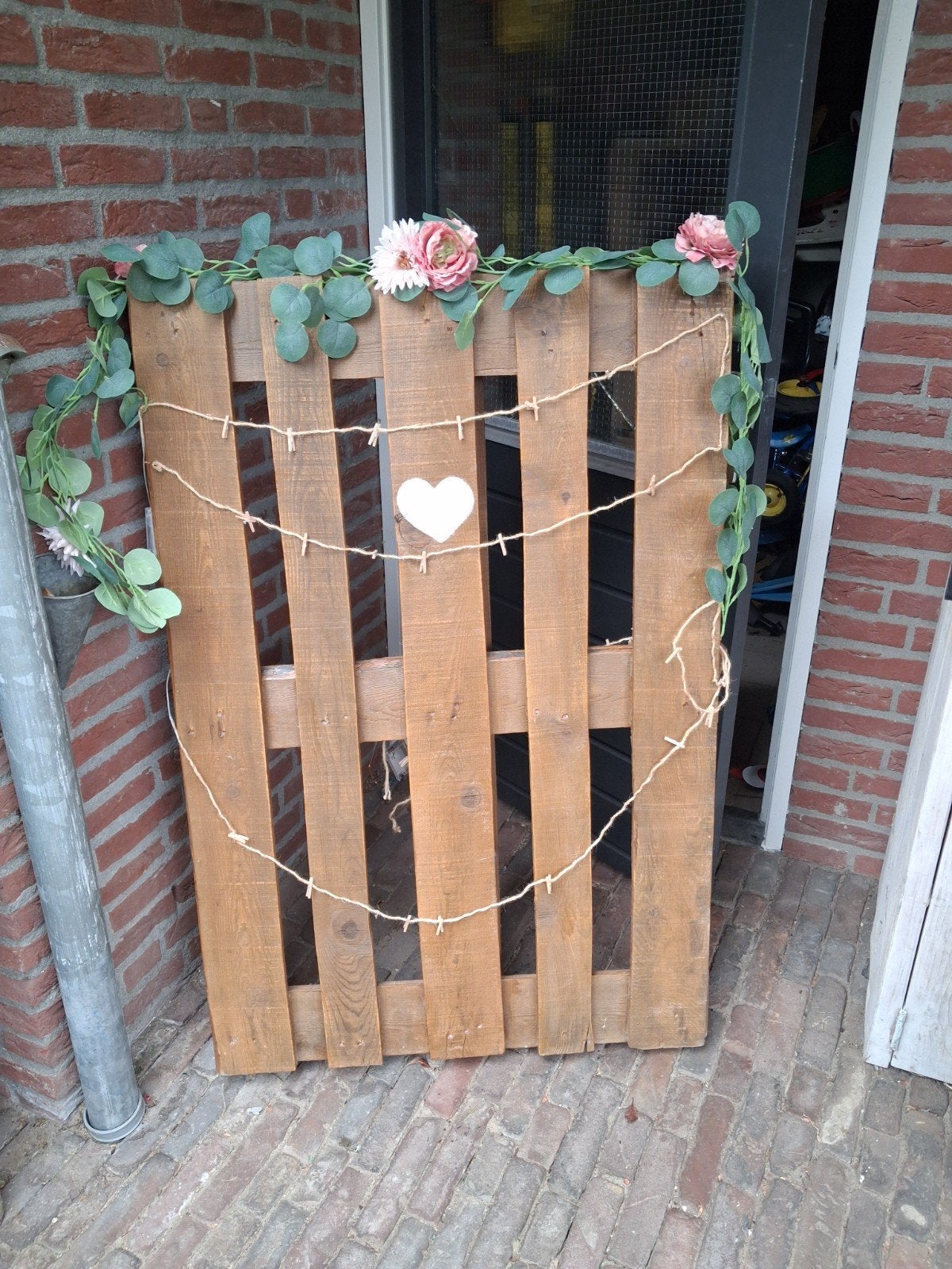 Pallet voor bruiloft of feest, Nieuw, 50 mm of meer, Pallet, Ophalen