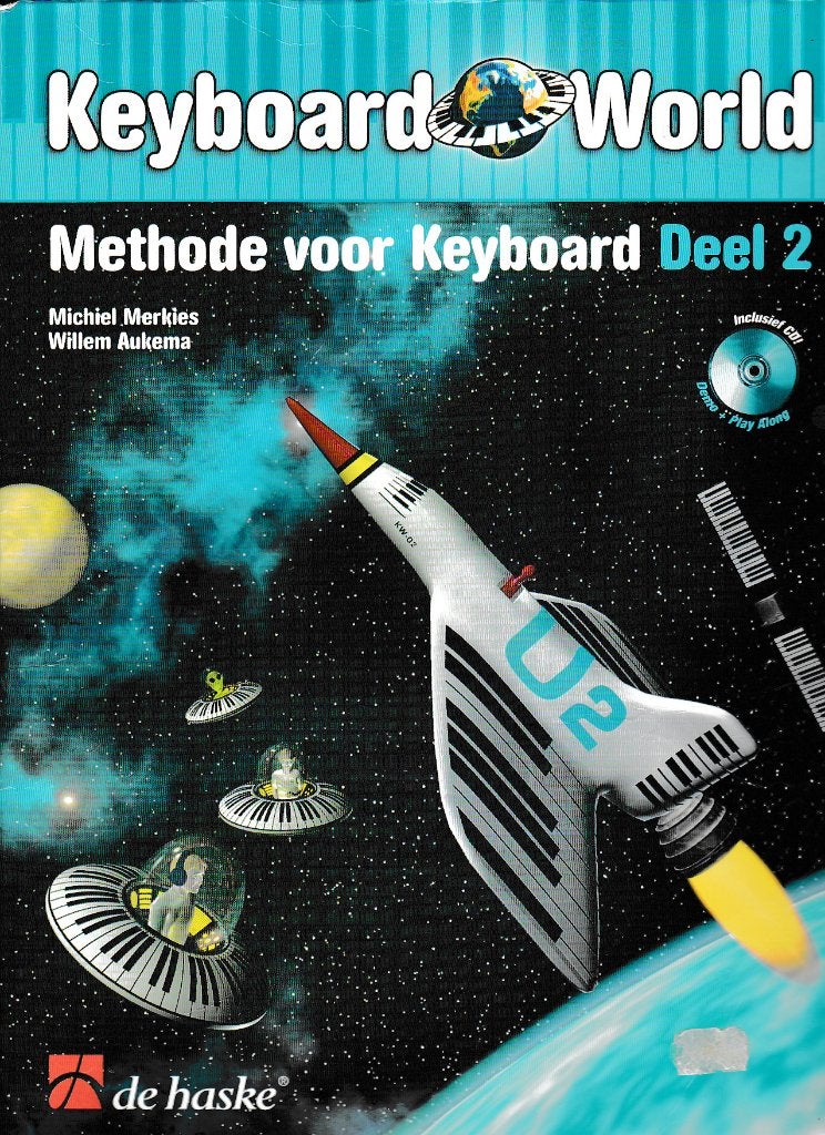 Keyboard world met Cd deel 2, Muziek en Instrumenten, Bladmuziek, Gebruikt, Verzenden, Artiest of Componist, Keyboard