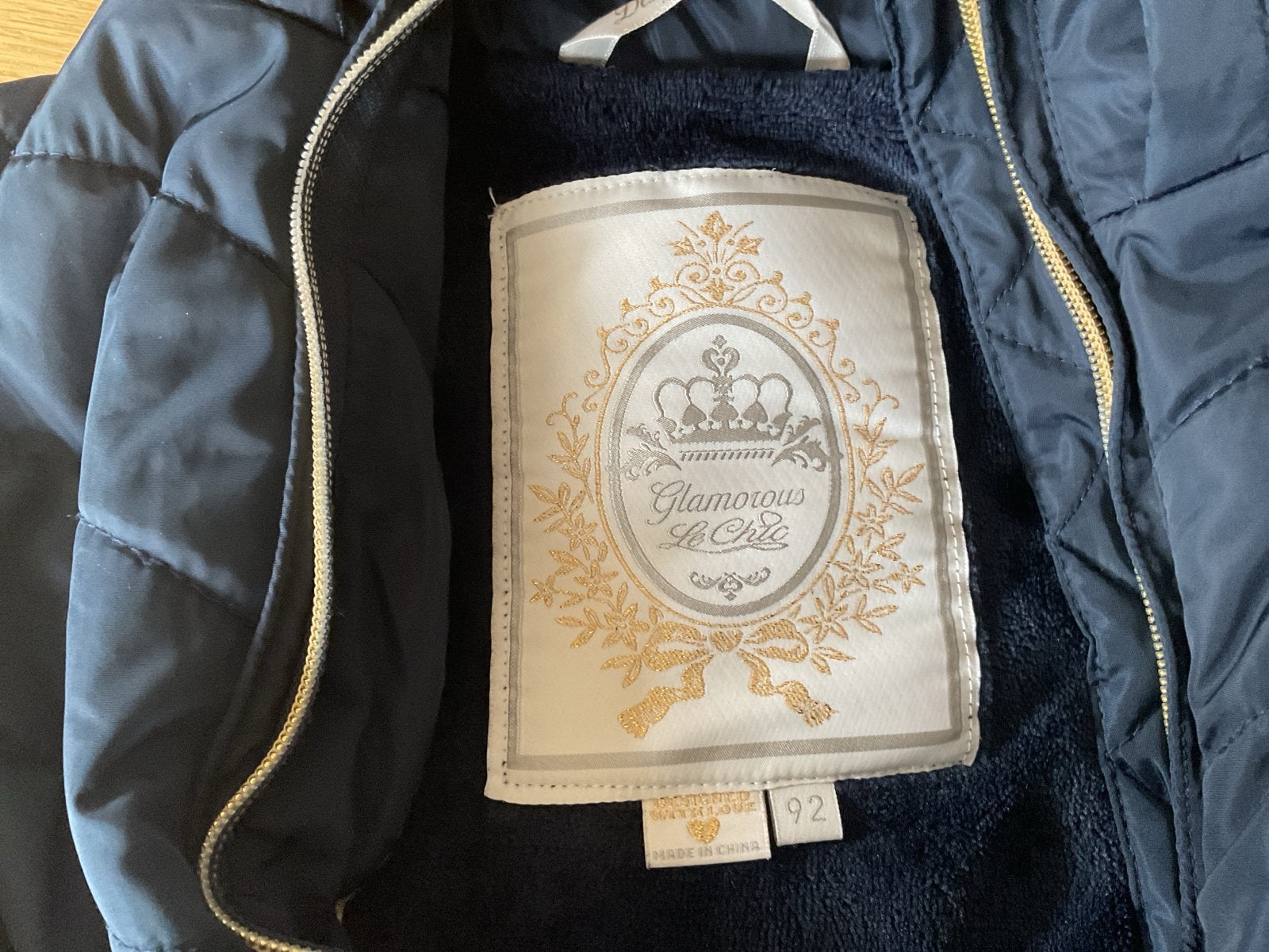 Le Chic winterjas maat 92, Ophalen, Gebruikt, Meisje, Jas