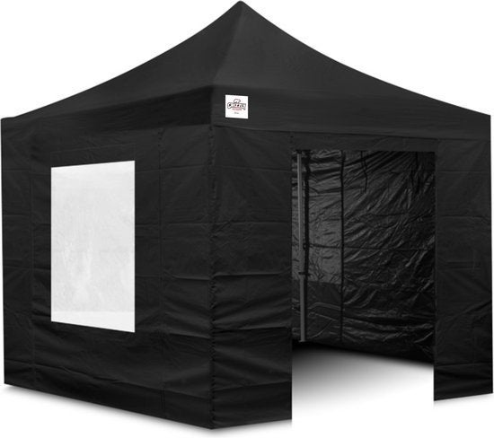 Partytent 3x3 pakket 3 te huur, Ophalen of Verzenden